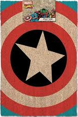 Captain America - Door mat Captain America i gruppen Tips Merch hos Bengans Skivbutik AB (2218623)