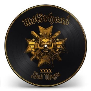 Motörhead - Bad Magic (Picture Disc) (Gold) i gruppen VINYL / Hårdrock hos Bengans Skivbutik AB (2235748)