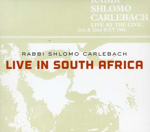 Carlebach Shlomo - Live In South Arica i gruppen CD / Worldmusic/ Folkmusik hos Bengans Skivbutik AB (2236620)