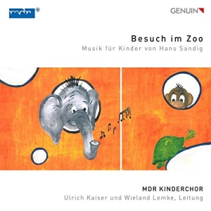 Mdr Kinderchor Wieland Lemke Inst - Besuch Im Zoo: Musik Für Kinder Von i gruppen Externt_Lager / Naxoslager hos Bengans Skivbutik AB (2236955)