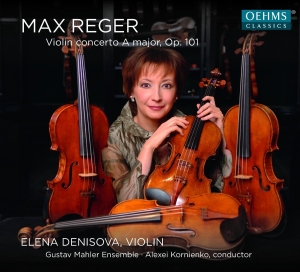 Denisova Kornienko Gustav Mahler - Violin Concerto Op. 101 i gruppen Externt_Lager / Naxoslager hos Bengans Skivbutik AB (2246071)