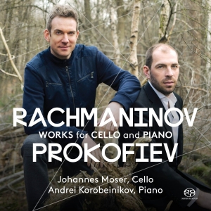 Johannes Moser Andrei Korobeinikov - Works For Cello And Piano i gruppen MUSIK / SACD / Klassiskt hos Bengans Skivbutik AB (2246074)