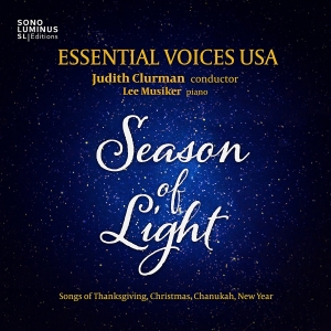 Essential Voices Usa Judith Clurma - Season Of Light: Songs Of Thanksgiv i gruppen Externt_Lager / Naxoslager hos Bengans Skivbutik AB (2246098)
