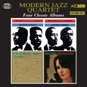 Modern Jazz Quartet - Four Classic Albums i gruppen CD / Jazz hos Bengans Skivbutik AB (2248190)