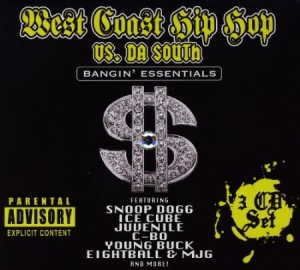 Blandade Artister - West Coast Hip Hop Vs. Da South i gruppen CD / Hip Hop hos Bengans Skivbutik AB (2248403)