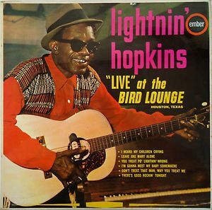 Lightnin' Hopkins - Live At The Bird Lounge i gruppen VINYL / Jazz/Blues hos Bengans Skivbutik AB (2250006)
