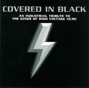 Blandade Artister - Covered In Black - An Industrial Tr i gruppen CD / Rock hos Bengans Skivbutik AB (2250635)