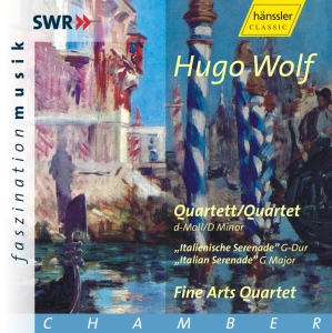 Wolf Hugo - Serenade For String Quartet (Italia i gruppen Externt_Lager / Naxoslager hos Bengans Skivbutik AB (2250686)