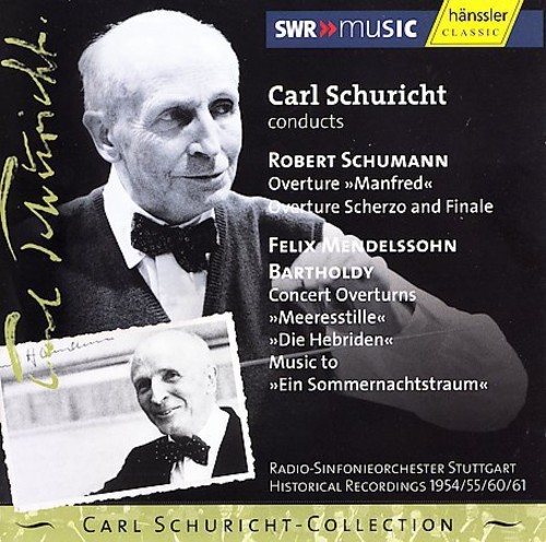 Mendelssohn-Bartholdy Schumann - Overtures i gruppen CD / Klassiskt hos Bengans Skivbutik AB (2250740)
