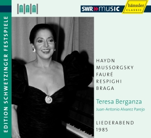 Berganza Teresa (Interpret) - Liederabend 1985 i gruppen Externt_Lager / Naxoslager hos Bengans Skivbutik AB (2250776)