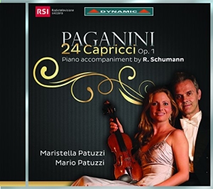 Maristella Patuzzi Mario Patuzzi - 24 Capriccio, Op. 1 i gruppen Externt_Lager / Naxoslager hos Bengans Skivbutik AB (2253525)