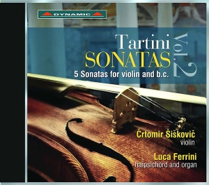 Crtomir Siskovic Luca Ferrini - 5 Sonatas For Violin i gruppen Externt_Lager / Naxoslager hos Bengans Skivbutik AB (2253527)