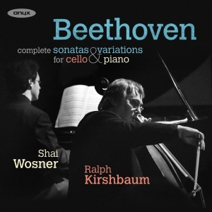 Kirschbaum Ralph Wosner Shai - Cello Sonatas Nos. 1-5 i gruppen Externt_Lager / Naxoslager hos Bengans Skivbutik AB (2255113)