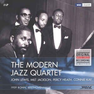 Modern Jazz Quartet - 1959 Bonn, Beethovenhalle i gruppen CD / Jazz/Blues hos Bengans Skivbutik AB (2258558)