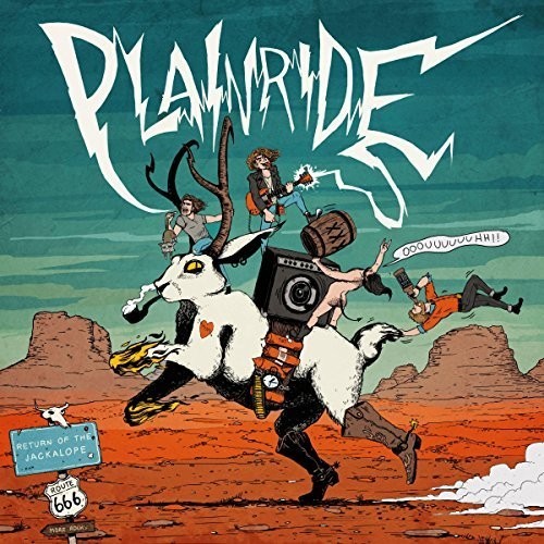 Plainride - Return Of The Jackalope i gruppen CD / Hårdrock/ Heavy metal hos Bengans Skivbutik AB (2260238)