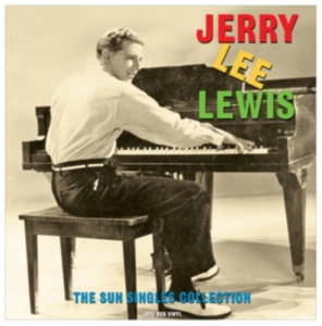 Jerry Lee Lewis - Sun Singles (Red Vinyl) i gruppen VINYL / Pop-Rock,Rockabilly hos Bengans Skivbutik AB (2260258)