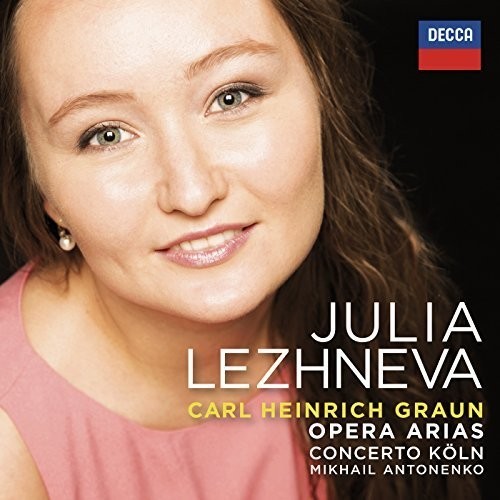 Lezhneva Julia - Graun Arias i gruppen CD / Klassiskt hos Bengans Skivbutik AB (2262779)