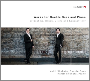 Nabil Shehata Karim Shehata - Works For Double Bass & Piano i gruppen Externt_Lager / Naxoslager hos Bengans Skivbutik AB (2279581)