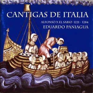 Paniagua Eduardo - Cantigas De Italia i gruppen CD / Elektroniskt hos Bengans Skivbutik AB (2281246)