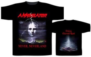 Annihilator - T/S Never Neverland (L) i gruppen ÖVRIGT / Merchandise hos Bengans Skivbutik AB (2282442)