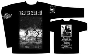 Burzum - T/S When Night Falls (M) i gruppen ÖVRIGT / Merchandise hos Bengans Skivbutik AB (2282492)
