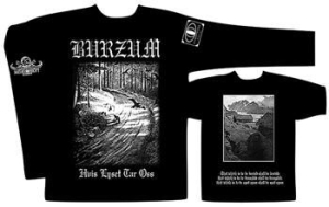 Burzum - T/S Hvis (L) i gruppen ÖVRIGT / Merchandise hos Bengans Skivbutik AB (2282493)