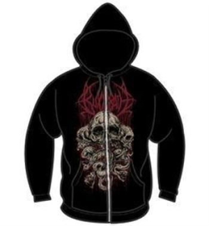 Bloodbath - Hood Skulls (Xl) i gruppen ÖVRIGT / Merchandise hos Bengans Skivbutik AB (2282817)