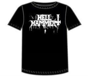 Hellhammer - T/S Dripping Logo (Xl) i gruppen ÖVRIGT / Merchandise hos Bengans Skivbutik AB (2283106)
