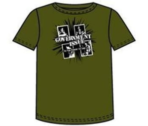 Government Issue - T/S Logo Army (M) in the group OTHER / Merchandise at Bengans Skivbutik AB (2283128)