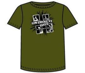 Government Issue - T/S Logo Army (M) i gruppen ÖVRIGT / Merchandise hos Bengans Skivbutik AB (2283128)