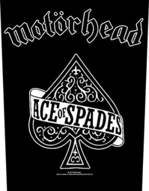 Motorhead - Back Patch Ace Of Spades i gruppen Minishops / Motörhead hos Bengans Skivbutik AB (2284687)