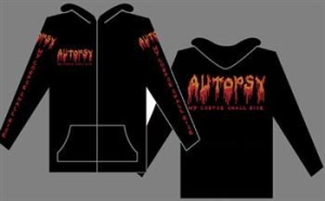 Autopsy - Zip Hood My Corpse Shall Rise (Xl) in the group OTHER / Merchandise at Bengans Skivbutik AB (2284862)