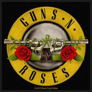 Guns N Roses - Back Patch Bullet Logo i gruppen ÖVRIGT / Merchandise hos Bengans Skivbutik AB (2285387)