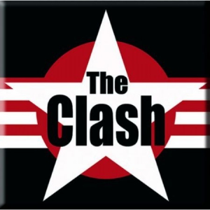 The Clash - Star logo Magnet i gruppen MERCHANDISE / Magnet / Pop-Rock hos Bengans Skivbutik AB (2286978)