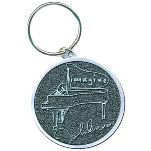 John Lennon - Imagine silver keychain i gruppen VI TIPSAR / Tips Merch hos Bengans Skivbutik AB (2287024)