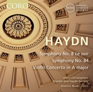 Handel And Haydn Society Harry Chr - Symphonies Nos. 8 & 84 i gruppen Externt_Lager / Naxoslager hos Bengans Skivbutik AB (2298900)