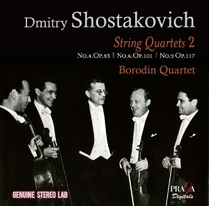 Borodin Quartet - String Quartets Vol.2 i gruppen CD / Klassiskt,Övrigt hos Bengans Skivbutik AB (2369801)