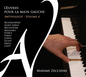 Zecchini Maxime - Left-Hand Piano Works 6 i gruppen CD / Klassiskt,Övrigt hos Bengans Skivbutik AB (2370328)