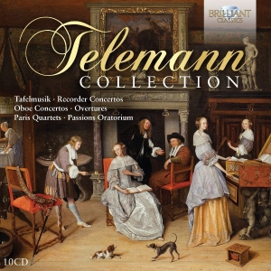 Musica Amphion Pieter-Jan Belder - Telemann Collection i gruppen CD / Klassiskt hos Bengans Skivbutik AB (2384970)
