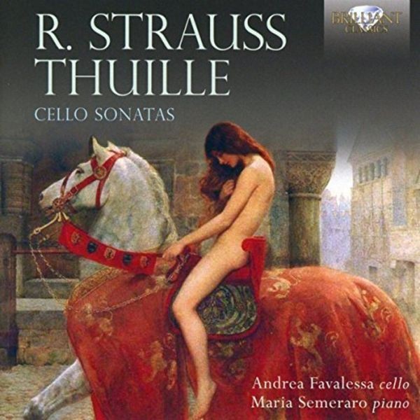 Andrea Favalessa (Cello) Maria Sem - Cello Sonatas i gruppen CD / Klassiskt hos Bengans Skivbutik AB (2384973)