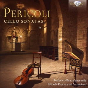 Federico Bracalente (Baroque Cello) - Cello Sonatas i gruppen Externt_Lager / Naxoslager hos Bengans Skivbutik AB (2384974)