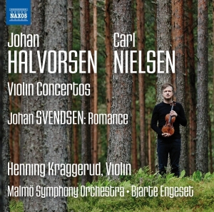 Henning Kraggerud Malmö Symphony O - Violin Concertos i gruppen Externt_Lager / Naxoslager hos Bengans Skivbutik AB (2386158)