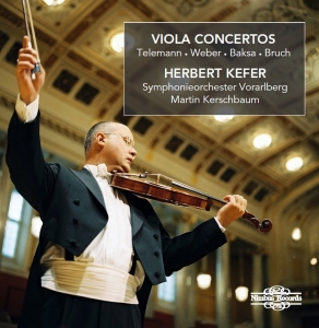 Herbert Kefer Symphonieorchester V - Viola Concertos i gruppen Externt_Lager / Naxoslager hos Bengans Skivbutik AB (2389712)