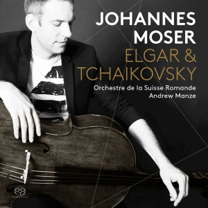 Johannes Moser Orchestre De La Sui - Elgar & Tchaikovsky i gruppen MUSIK / SACD / Klassiskt hos Bengans Skivbutik AB (2389716)