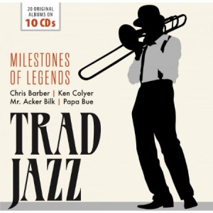 Blandade Artister - Trad Jazz - Milestones Of Legends i gruppen CD / Jazz hos Bengans Skivbutik AB (2392193)