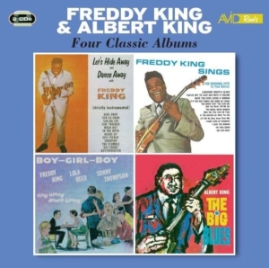King Freddy / Albert King - Four Classic Albums i gruppen CD / Pop-Rock hos Bengans Skivbutik AB (2392199)