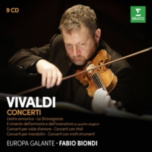 Fabio Biondi - Vivaldi: Concertos i gruppen ÖVRIGT / Övrigt / aub hos Bengans Skivbutik AB (2399457)