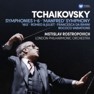 Mstislav Rostropovich - Tchaikovsky: Symphonies 1-6, M i gruppen CD / Klassiskt hos Bengans Skivbutik AB (2399458)