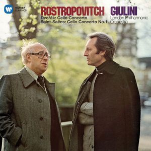 Mstislav Rostropovich - Dvorak & Saint-Saëns: Cello Co i gruppen CD / Klassiskt hos Bengans Skivbutik AB (2400090)