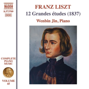 Wenbin Jin - 12 Grandes Etudes i gruppen Externt_Lager / Naxoslager hos Bengans Skivbutik AB (2405732)